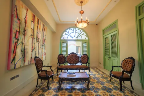 Room interior at Boutique Ánimas & Virtudes